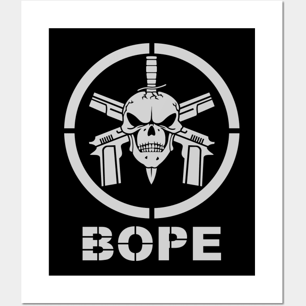 Mod.18 BOPE Batallon Ops Wall Art by parashop